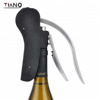 China Wine Corkscrew Wine Opener Viable Lever Opener Screwpull Premium Rabbit Style Wine Corkscrew for sale