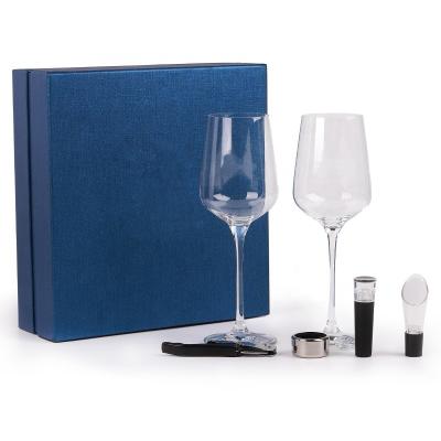 China New Viable Wine Glass Set Accessories Wine Cork Opener Gift for sale