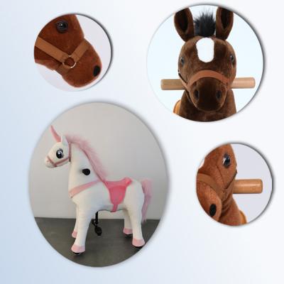 China Ride On Toy Great Ride On Toys Horse Animal Pony Realistic Kids Style Plush Riding Toy for sale