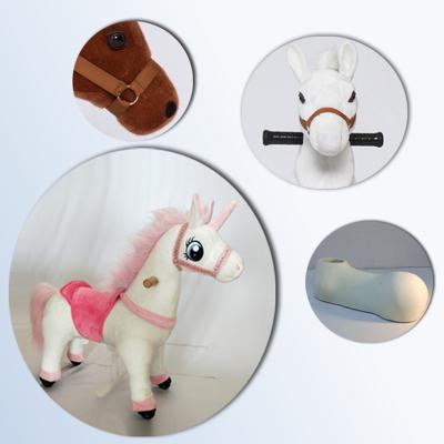 China Ride On Toy The new plush rocking horse toy, child can ride the ride on horse toy like real horse for sale