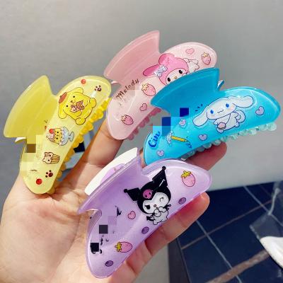 China Hair Decoration Japanese Anime Cartoon Characters Hair Claw Hair Clips Melody Dog Cat Hairpin Grab Hair Accessories Headwear for sale