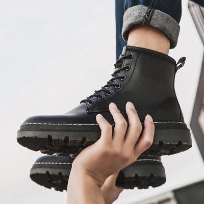 China Hot Sale Thermal Durable PU Martin Boots Shoes Boots Men Rubber Boots Men Boots Shoes For Men Shoes for sale