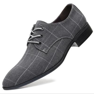 China Fashion Anti-slippery Casual Cloth Outdoor Rubber Bottom Leather Shoes Casual Men for sale