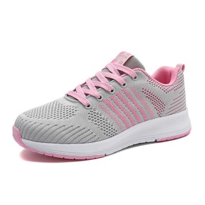 China Fashion Trend Fashion S Sneaker Sport Shoes Mesh Rubber New Women Knitted Casual Breathable Fly ' for sale