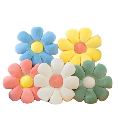 China Small Daisy Flower Throw Pillow Floor Chair Nondisposable Cushion Tatami Car Sedentary Cushion for sale