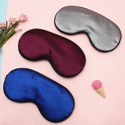 China Anti-Puffiness Double Sided Sleeping Eye Mask, Shade Silk Eye Mask, Satin Manufacturer Customized Eye Mask In Stock for sale