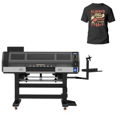 China Hot Sale DTF Printing Equipment PET Transfer Film 24 Inch 4 Heads I3200 Digital 60cm DTF Printer Printing Machine T Shirt Bags Shoes for sale