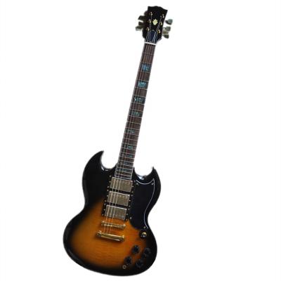 China Exquisite SG custom guitar factory electric guitar for professional performance,cheapest guitar for sale