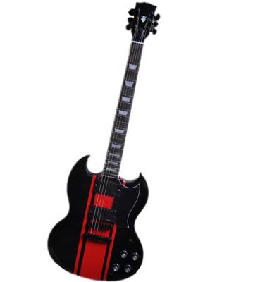 China Huiyuan Factory Exquisite Electric Guitar SG with Mahogany Body, Guitar Custom for sale