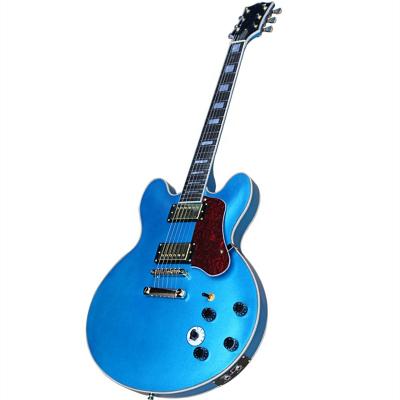 China Exquisite Huiyuan BB King Style Cheap Electric Guitar with Gold Hardware, 335 guitars, eleca guitars for sale