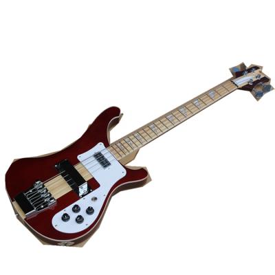 China China Factory 4 String Fashionable OEM Brand Bass Electric Guitar With Neck-thru-body for sale