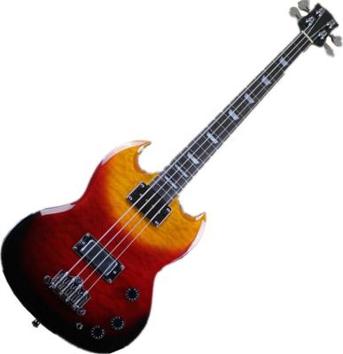 China Huiyuan Exquisite 4 String Electric Bass Guitar with Rosewood Fingerboard, 3 Colors for sale