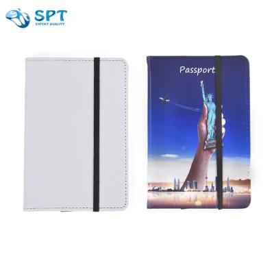 China In the current & Customizable Efficient Service Sublimation Blank Customized Leather Passport Holder Cover for sale