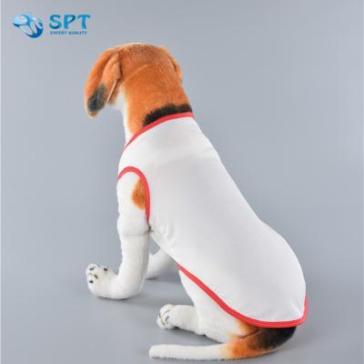 China Factory Price Sublimation Dog Shirts Blank Stocked for sale