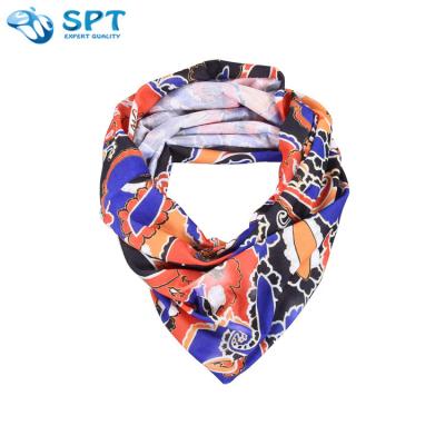 China 2020 Most Popular Girls Durags Neck Cuff Polyester Face Bandana Custom Printing Support Pattern for sale