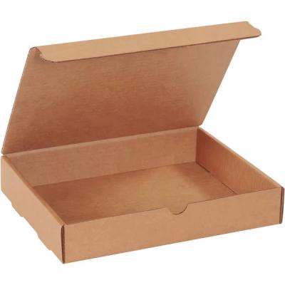 China Corrugated Brown Kraft Subscription Literature Mailer Recyclable Boxes For Shipping for sale