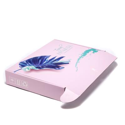 China Wholesale Recyclable Lash Make Up Brush Corrugated Paper Wrapping Boxes Custom Made for sale