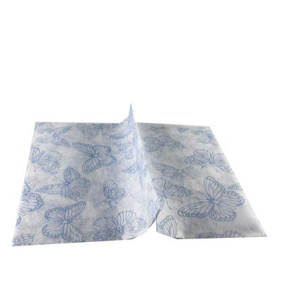 China Custom Logo Custom Made Translucent White Recycled Materials Tissue Paper Wrapping Tissue Paper For Pajamas Wrap for sale