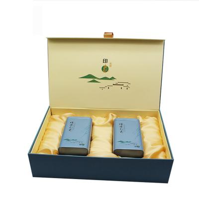 China Wholesale Luxury Recyclable Eva Foam Insert Gift Boxes Tea Gift Boxes With Magnetic Lid for sale