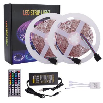 China Free Hotel Shipping To USA 12V-5050 Strip Light 44 Keys 10 Meters 300 Lights 40W Led Strip Light Panel for sale