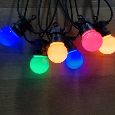 China Scallop Light High Quality Commercial UK AU Plug Waterproof Outdoor Outdoor Reception Camping Belt Light Led Scallop String Light for sale