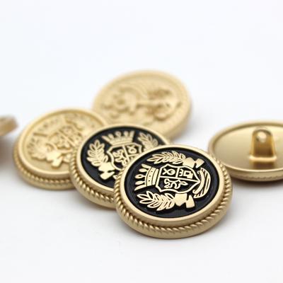 China New Design Sustainable Pearl Zink Alloy Metal Buttons For Spring And Summer Wear for sale