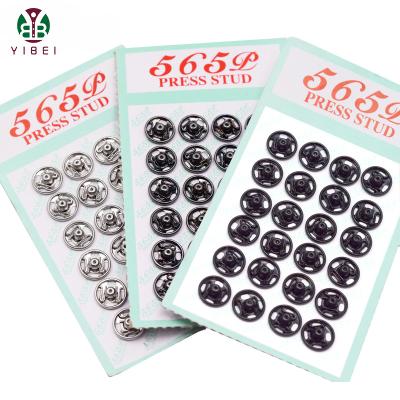 China Viable wholesale and retail classic metal copper snap button for clothing for sale