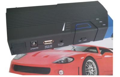 China Portable Power Bank Car Jump Starter , 12000mAh Jump Starter Pack With Pump Tire for sale