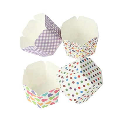 China New Design Hexagonal Roll Cups Bread Carrier Factory Price Disposable for sale