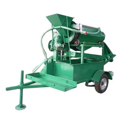 China Alluvial screen of gold washing trommel of small gold trommel of screening and washing of gold sand small for sale