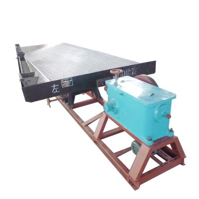 China Iron Small Mini Mining Recovery Wet Wilfley Shaking Table for sale