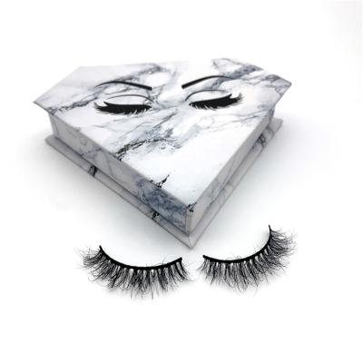 China Natural Soft Cruelty Mink False Eyelash Private Label Hand Made Free 3D Long Mink Eyelashes Natural Fluffy Vendor Custom 15mm From Ansta for sale