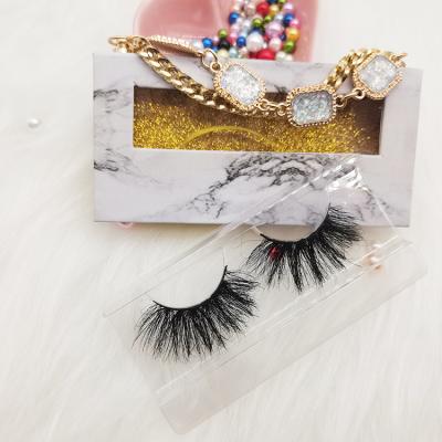 China Natural 3d Fluffy Eyelash 25mm Mink Eyelashes Curly Mink Lashes Vendor Mink Fur Ansta Natural Soft Popular Design for sale