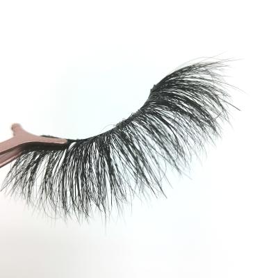 China Easy Apply Wholesale Luxury Cruelty Free Long 25mm Fluffy Lashes 3d 25mm Mink Lashes Fluffy Lashes for sale