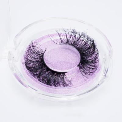 China Easy Apply Wholesale 3d Full Strip Lashes Customized False Mink Lashes Packaging 25mm Mink Eyelash Fluffy Seller for sale