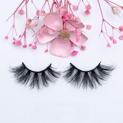 China 3D layered 25mm mink eyelash fluffy 3d mink lashes wholesale 3d mink eyelashes for sale