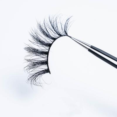 China Amazon's Long Success 25mm Natural Mink Eyelashes Box Eyelash Extension Custom Eyelash Packaging for sale