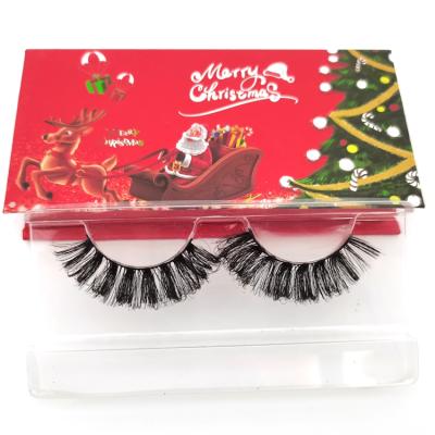 China Ansta Russian Strip Lashes Natural Soft Mink Lashes Natural False Eyelashes for sale