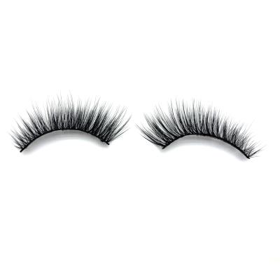 China 3D Layered Wholesale Hand Made Fluffy 3D Fur Faux Mink Eyelashes for sale