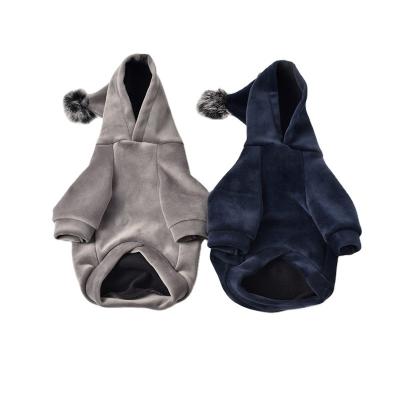 China Sustainable Fashion Clothes Hoodies Small Dogs Warm Pet Clothes Coat Vest Hoodies Spring Dog Cats Clothing Jacket for sale