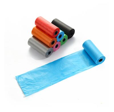 China High Quality Viable Pet Poop Bag 15pcs/roll 20pcs/roll Plastic PE Pet Waste Bags for sale