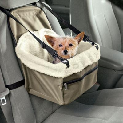 China Pets Rest Sleep Dog Car Seat Portable Pet Carrier Car Seat For Dogs Cats Cats Transport Hammock Carrier Basket Dog Cars Safe Accessories for sale