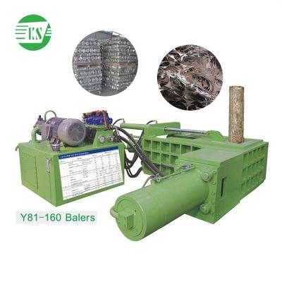 China Recycling Y81-160 Horizontal Hydraulic Scrap Metal Melt Press Compress Machine Made In China for sale