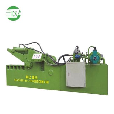 China Recycling Waste Baler Crocodile Baler Machine Horizontal Hydraulic Shear Baler Q43YD130 for sale