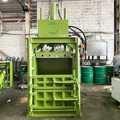 China Recycling Factory Direct Sale 60 Tons Scrap Metal Recycling Hydraulic Scrap Metal Baler Baler Machine for sale