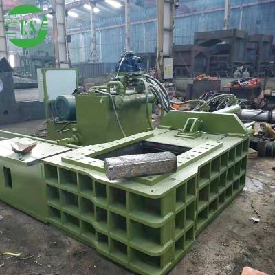 China Reusing Keshang Factory Custom Horizontal Scraper Y81-160 Iron Metal Press Machine for sale