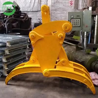 China Excavator Keshang Excavator 360 Degree Hydraulic Rotating Grab for sale