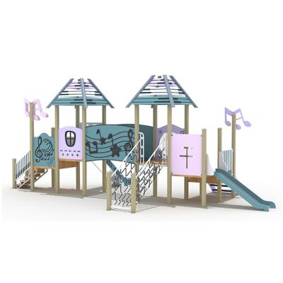 China Commercial Outdoor Playground Equipment Plastic Slide For Sale for sale