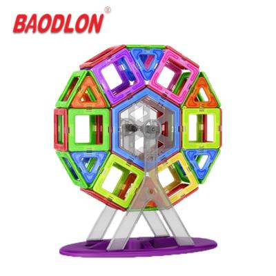 China Diy hot sale new Construction magnetic sheet building block for kid Te koop