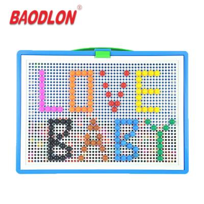 China DIY plastic preschool intelligence combination insert board for kid Te koop